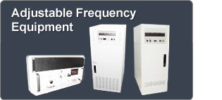 Adjustable Frequency Equipment